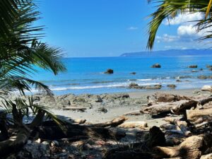 Beach near lot for sale in Pavones Costa Rica