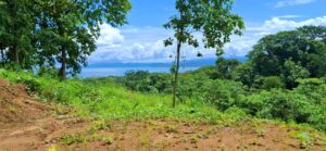 Vista Serena land for sale in Pavones Costa Rica with lush jungle and mountain views