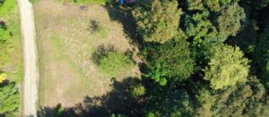 Level building lot near Pavones surf breaks