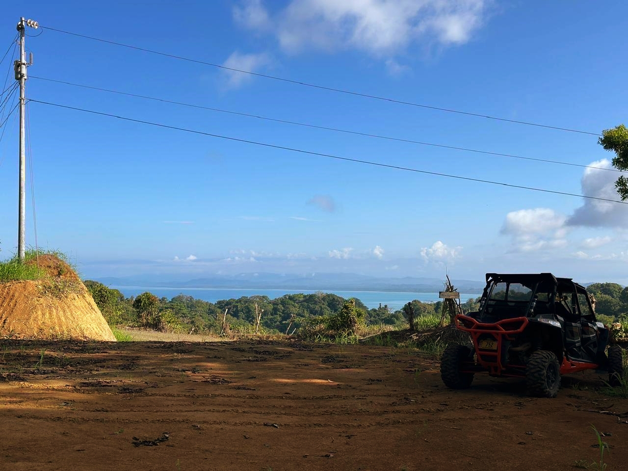 Ocean view land for sale in Altamira Pavones Costa Rica – Pavones real estate property near the famous surf break